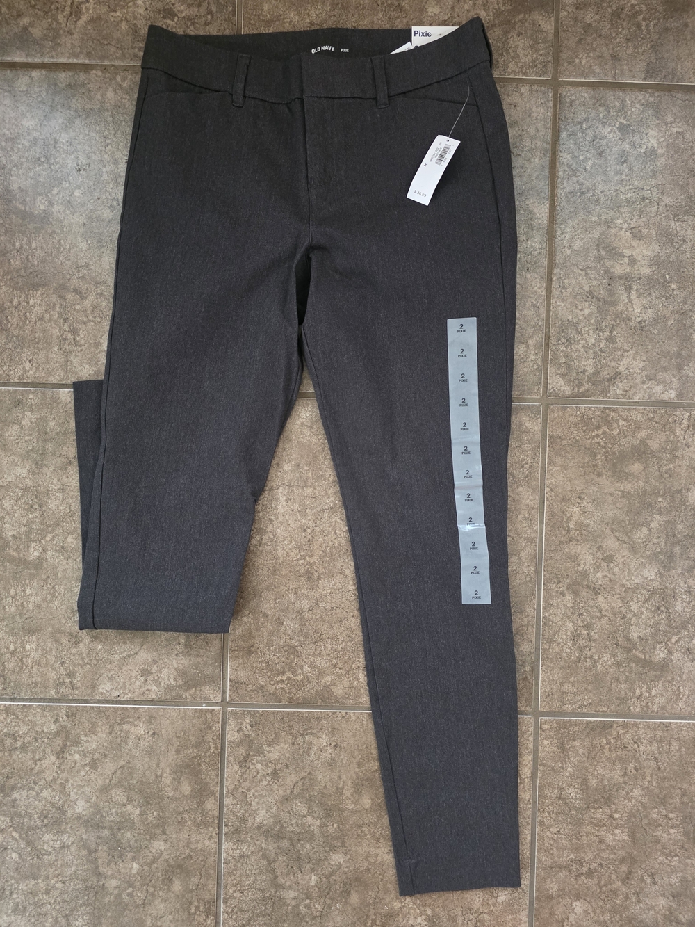 Old Navy grey Pixie pants (Size 2)